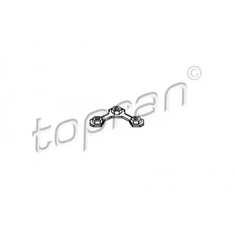 Plaque d'arrêt, rotule de suspension TOPRAN 108 158