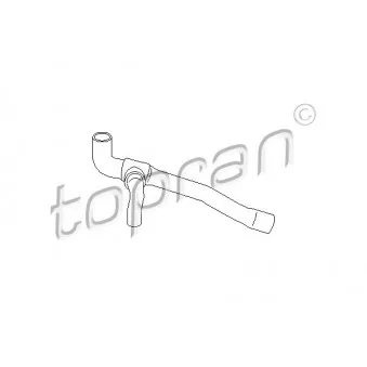 Durite de radiateur TOPRAN OEM 028121053Q