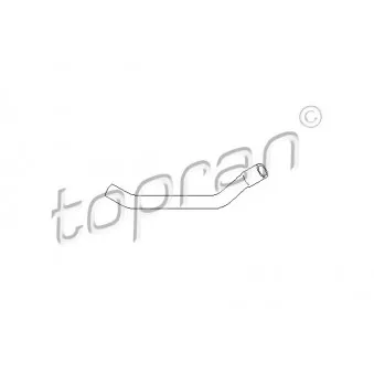 Durite de radiateur TOPRAN OEM 9262