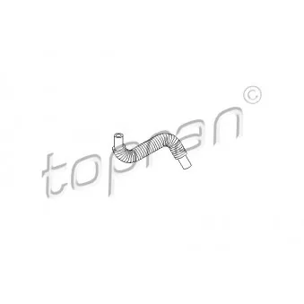Durite de radiateur TOPRAN OEM 223674