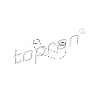 Durite de radiateur TOPRAN OEM 220743