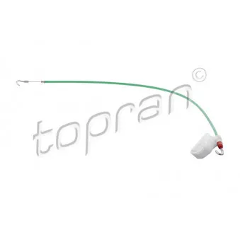 Tirette à câble, déverrouillage porte avant droit TOPRAN 109 076