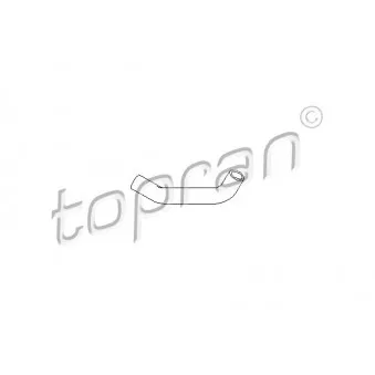 Durite de radiateur TOPRAN 109 197