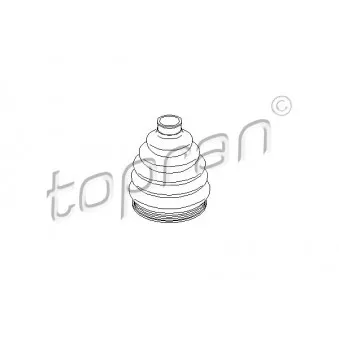 Joint-soufflet, arbre de commande TOPRAN OEM 3B0407285B