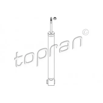 TOPRAN 109 430 - Jeu de 2 amortisseurs arrière