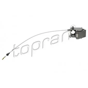 TOPRAN 109 448 - Tirette à câble, déverrouillage porte avant gauche