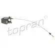 TOPRAN 109 449 - Tirette à câble, déverrouillage porte avant droit