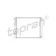 Radiateur, refroidissement du moteur TOPRAN [109 777]
