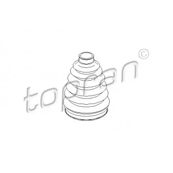 TOPRAN 110 215 - Joint-soufflet, arbre de commande