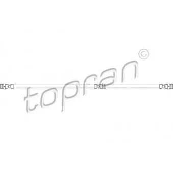 TOPRAN 110 395 - Flexible de frein
