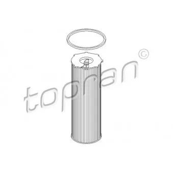 Filtre à huile TOPRAN 110 459 pour AUDI A4 3.0 TDI quattro - 211cv