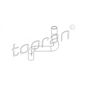 Durite de radiateur TOPRAN OEM LTD-1H0121051C