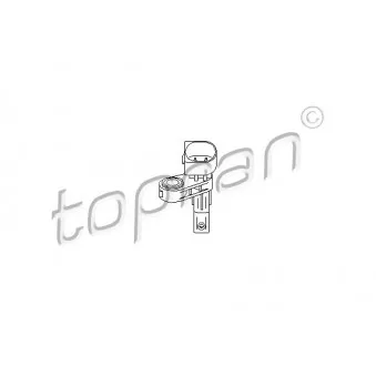 TOPRAN 110 604 - Capteur, vitesse de roue