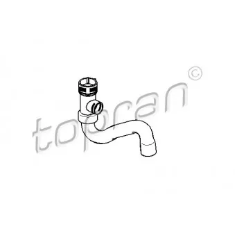 Durite de radiateur TOPRAN 110 664 pour AUDI A4 S4 quattro - 265cv