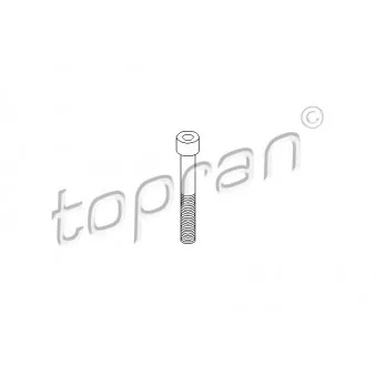 TOPRAN 110 707 - Boulon, étrier de frein