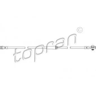 Flexible de frein TOPRAN 111 056 pour VOLKSWAGEN PASSAT 1,8 TSI - 152cv