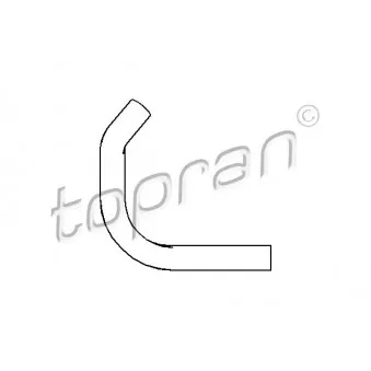 TOPRAN 111 798 - Durite de radiateur