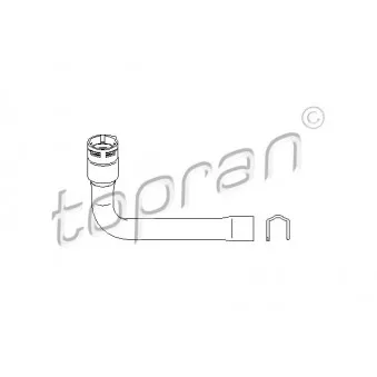 Durite de radiateur TOPRAN OEM 36280