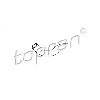 TOPRAN 111 977 - Durite de radiateur
