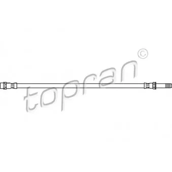 Flexible de frein TOPRAN 112 162 pour MERCEDES-BENZ SPRINTER 311 CDI - 114cv