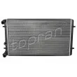 TOPRAN 112 325 - Radiateur, refroidissement du moteur