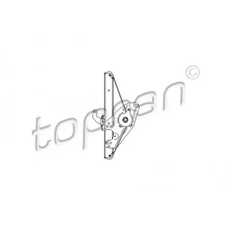 TOPRAN 112 366 - Lève-vitre arrière gauche
