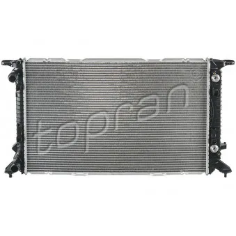 Radiateur, refroidissement du moteur TOPRAN 115 098 pour AUDI A4 2.0 TDI - 136cv