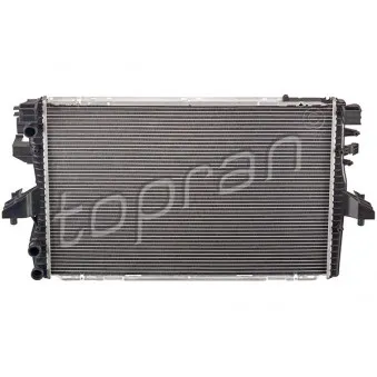Radiateur, refroidissement du moteur TOPRAN 115 271 pour VOLKSWAGEN TRANSPORTER - COMBI 1.9 TDI - 85cv