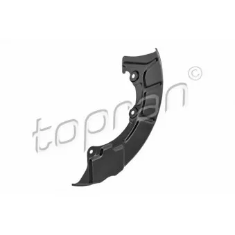 TOPRAN 116 071 - Déflecteur, disque de frein avant gauche