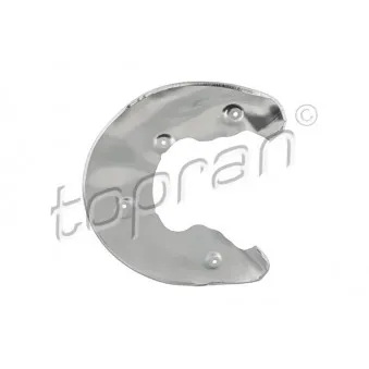 TOPRAN 117 960 - Déflecteur, disque de frein avant droit