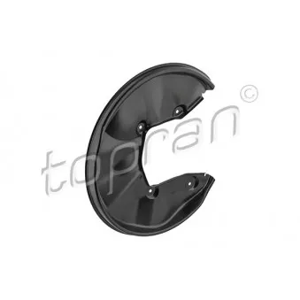 Déflecteur, disque de frein arrière droit TOPRAN 117 973