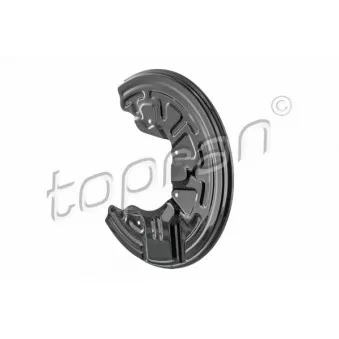 TOPRAN 117 978 - Déflecteur, disque de frein avant droit