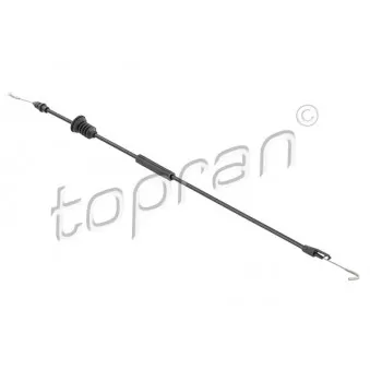 TOPRAN 118 363 - Tirette à câble, déverrouillage porte