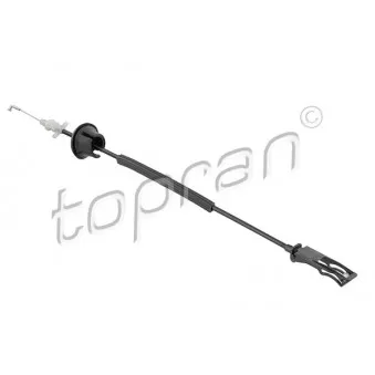 TOPRAN 118 367 - Tirette à câble, déverrouillage porte