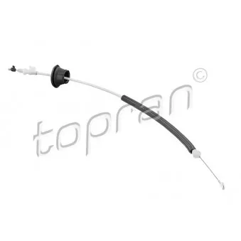 TOPRAN 118 370 - Tirette à câble, déverrouillage porte