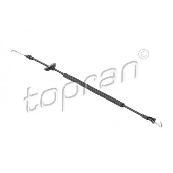 TOPRAN 118 373 - Tirette à câble, déverrouillage porte