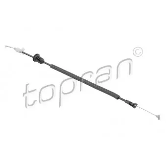 TOPRAN 118 381 - Tirette à câble, déverrouillage porte