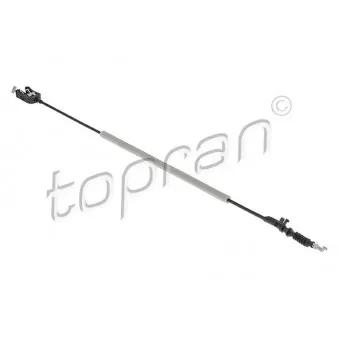 TOPRAN 118 398 - Tirette à câble, verouillage porte