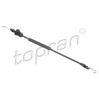 TOPRAN 118 400 - Tirette à câble, déverrouillage porte