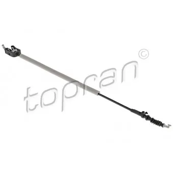 TOPRAN 118 406 - Tirette à câble, verouillage porte