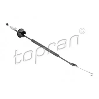 TOPRAN 118 408 - Tirette à câble, déverrouillage porte