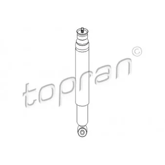 TOPRAN 200 773 - Jeu de 2 amortisseurs arrière