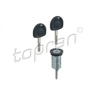 TOPRAN 205 166 - Cylindre de fermeture, serrure de contact d'allumage