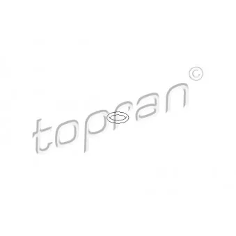 Joint d'étanchéité, pompe à huile TOPRAN OEM 0648406