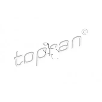 Durite de radiateur TOPRAN OEM V40-0370