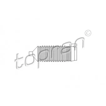 TOPRAN 205 791 - Joint-soufflet, direction