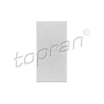 TOPRAN 206 245 - Filtre, air de l'habitacle