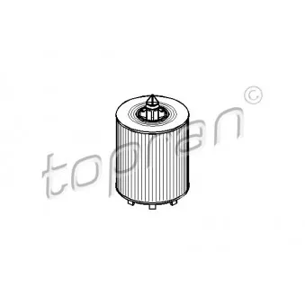 Filtre à huile TOPRAN 206 546 pour OPEL ASTRA 2.0 - 280cv
