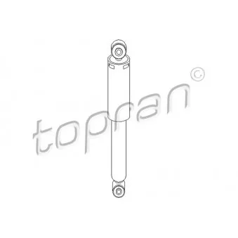 TOPRAN 206 551 - Jeu de 2 amortisseurs arrière