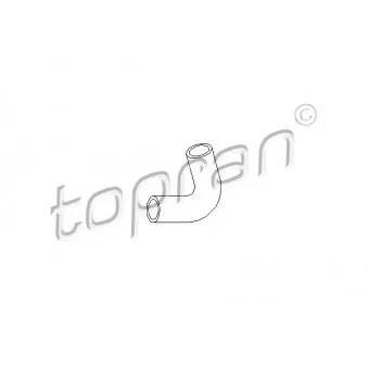 Tuyau, ventilation de carter-moteur TOPRAN OEM 224332